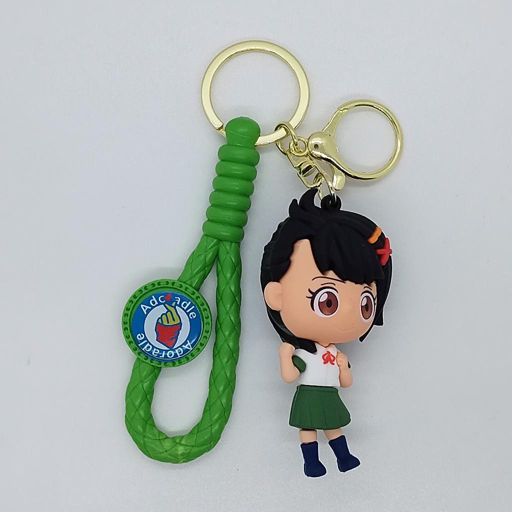 Creative Cartoon Dropper Toy Lingya's Journey Wholesale of Keychains Couple Bags Car Keychains Gifts Kawaii Personalized