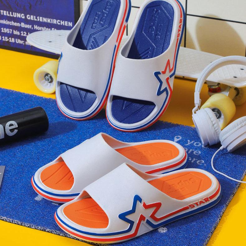 Zapatillas planas de suela suave para interiores de gran tamaño para primavera para hombre, zapatillas deportivas de playa de tacón grueso para verano al aire libre