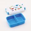 Skater Kids' Lunch Box, Single Tier, 450ml, Dome-Shaped, Disney Mickey Mouse & Friends Dinosaur Design, Antibacterial, Made In Japan (RBF3ANAG-A)