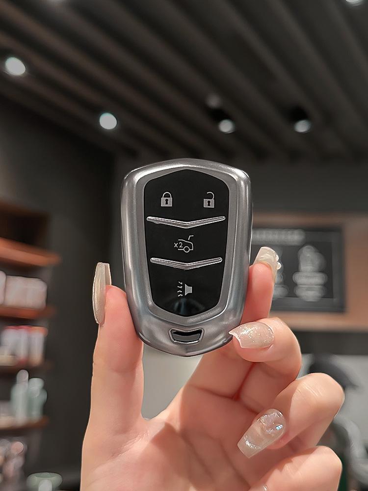 Cadillac Key Case: Compatible with XT5, CT5, XT4, XTS, ATSL, CT6, XT6, CT4 Individual Packaging