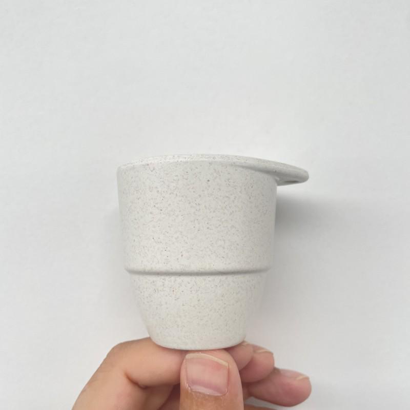 90ML Outdoor Hanging Coffee Cup: Reusable Mini Sharing Cup for Camping 90ML