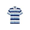 Septwolves Men's Striped Breathable Polo Shirt