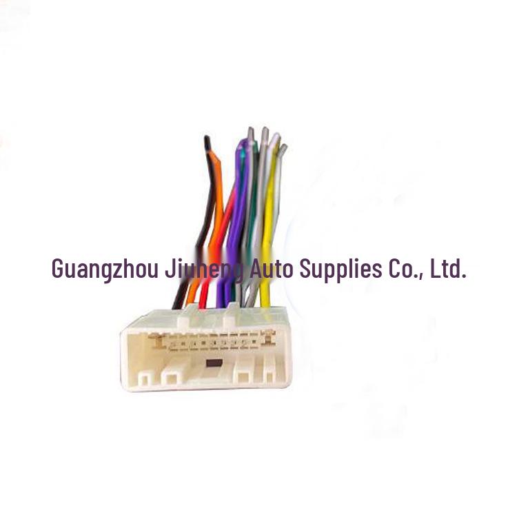 20-pinový svazek kabelů pro zadní DVD audio v autech Nissan Tiida/Qashqai/New Sunny