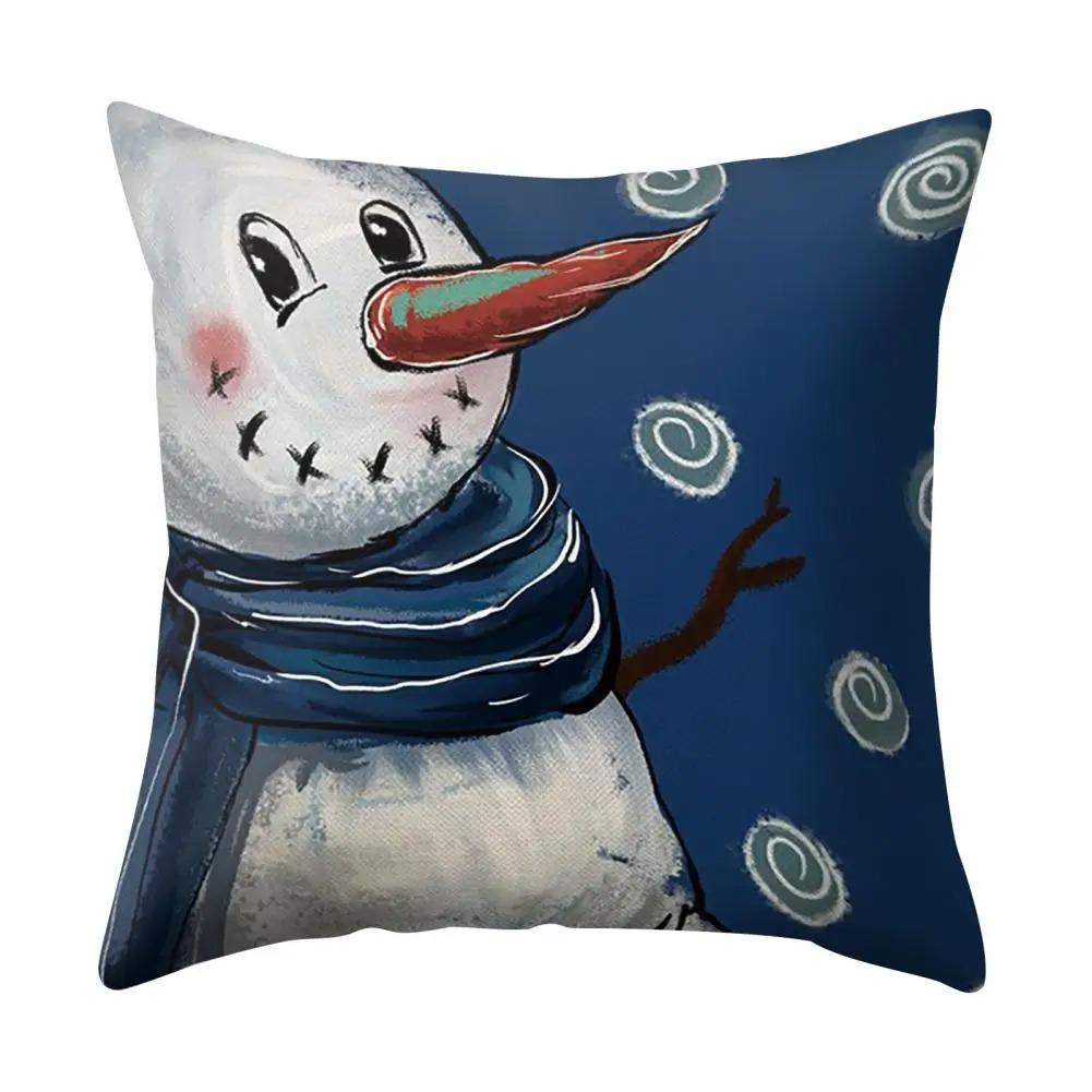 Povlaky na polštáře s vánoční tématikou Autodoplňky Kancelář Santa Claus Pohovka do obývacího pokoje Domácí povlaky na polštáře