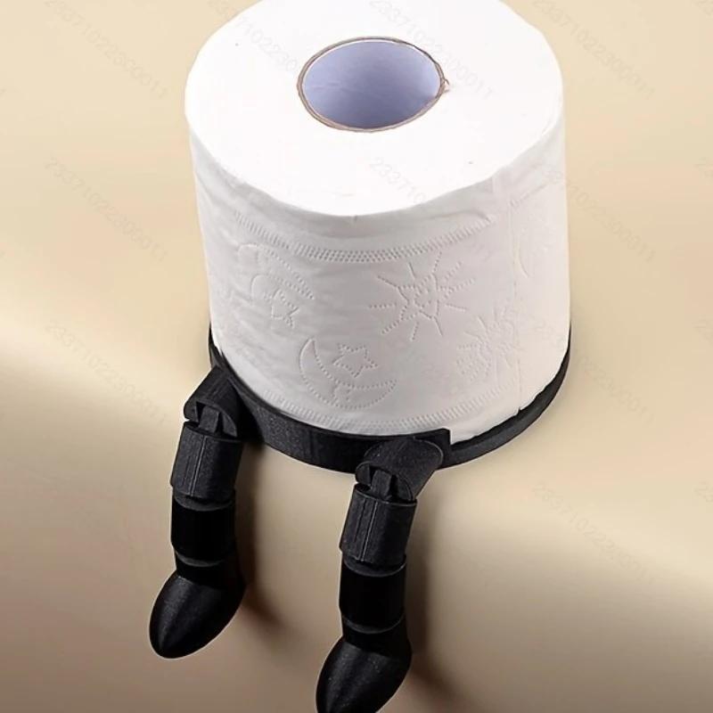 Creative Sitting & Reading Partner Toilet Paper Holder 3D Printing Tissue Roll Paper Dispenser Bathroom Decor Accessories