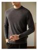 Men's Round Neck Knit Sweater: High-End Autumn Winter Style