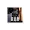 OPK Men's Quartz Watch Black Waterproof Date Display Stylish Classic Silicone Band