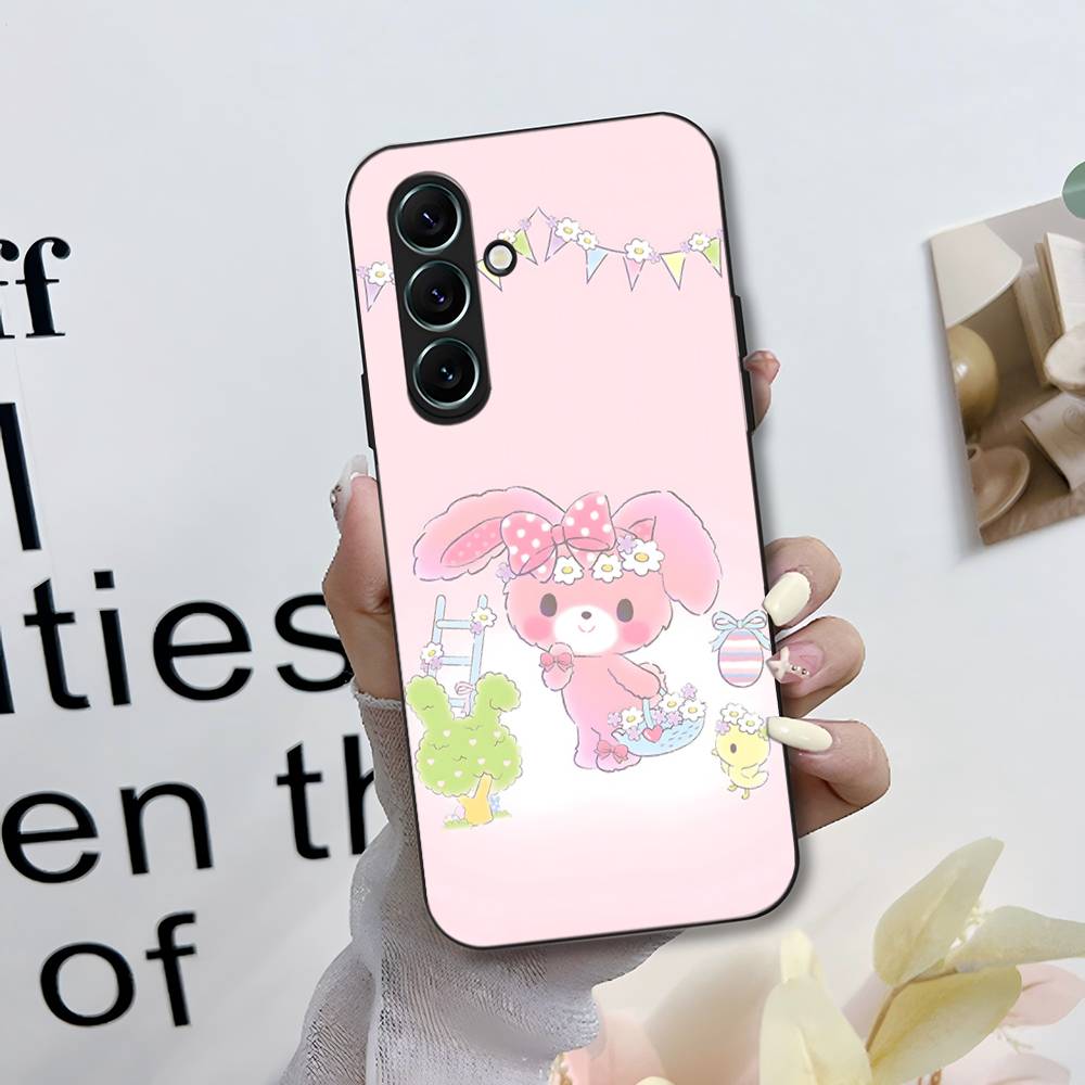 Cute Cartoon Bonbonribbon Phone Case For Samsung S 24 Fe 25 Ultra Plus 20 Lite 21 30 22 23 24 22 Ultra 5G Fundas
