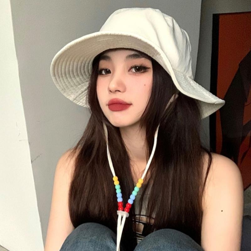 Portable Sun Hat Wide Brim Quick Drying Hat with Windproof Rope Breathable Sunshade for Outdoor Surprise Gift