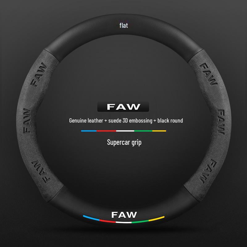 Besturn Steering Wheel Cover: Suede Leather for B90, B50, B70, B30, B30EV, X40, X80