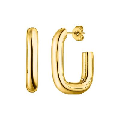 French Retro U-shaped Titanium Steel Earrings - High-end Women's Niche Design Ear Cuffs.