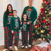 2025 European Christmas Parent-Child Pajama Set - Long Sleeve