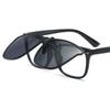Clip-Sonnenbrille Outdoor Angeln Autofahren Polarisiertes Licht Clips Tag und Nacht Box Clip Sonnenbrille