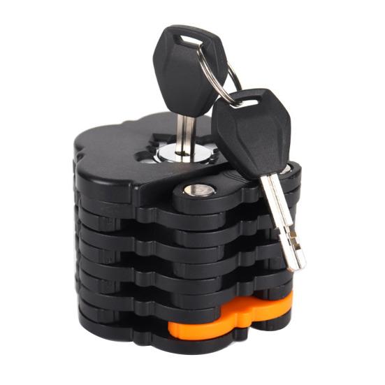 Bicycle Lock with 2 Keys Heavy Duty Waterproof Universal MTB Road Mountain Bike Anti-Theft Security Lock Bike Motorcycle Scooter Accessories