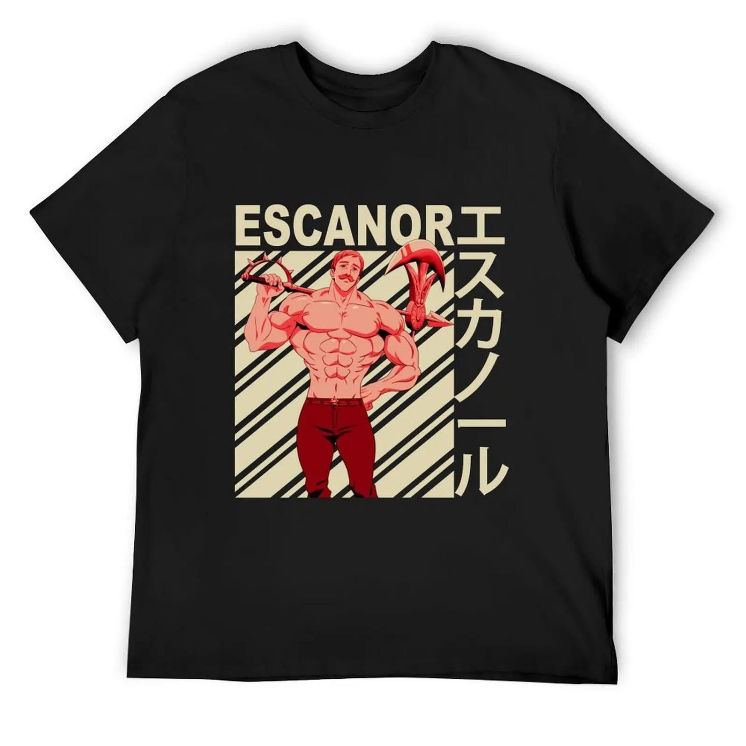 

escanor - Vintage Art T-Shirt shirts graphic tees shirts graphic tee korean fashion anime stuff mens t shirts XXXXXL