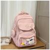 New Japanese Ins Wind Backpack Splash Proof Sweet Leisure Bag Travel Light and Large Capacity Female Backpack.