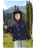 European Boys' Waterproof Padded Winter Jacket with Fleece Lining - Trendy 2025 Children's Outerwear for Toddlers