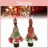 Christmas Bottle Wine Decoration Knitting Scarf Hat Set Party Fashion Gifts