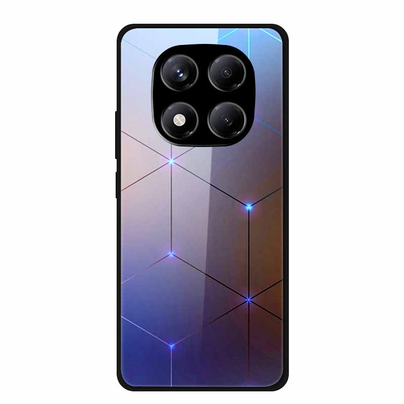 Luxury Case For Redmi Note 14 Pro 4G Tempered Glass Cover For Xiaomi Redmi Note14 Pro 4G Phone Cases Fashion Protective fundas