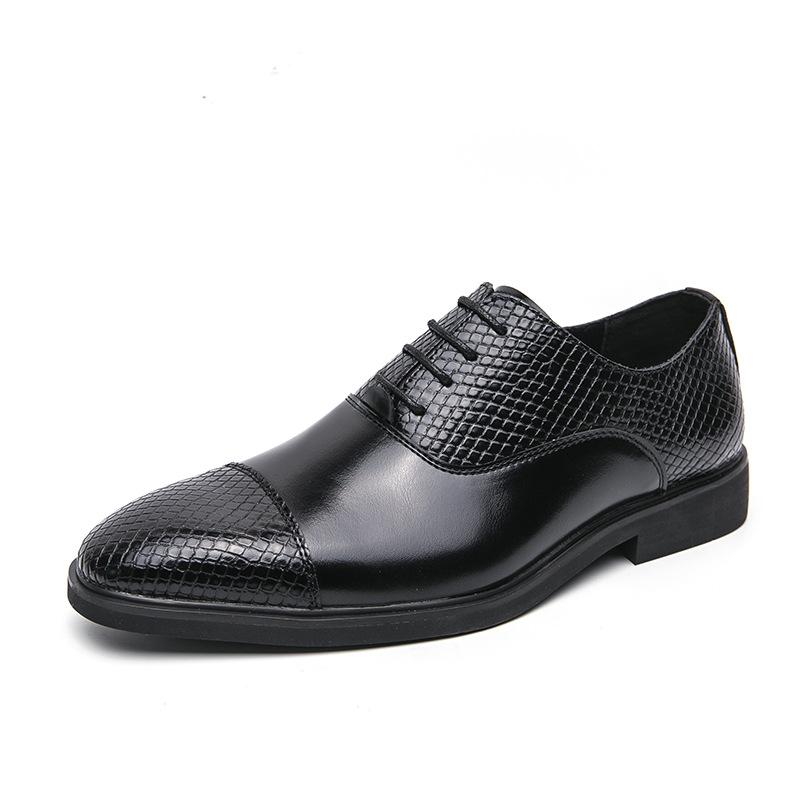 Large size British Japanese dress leather shoes Men's shoes Business daily work shoes British wedding shoes