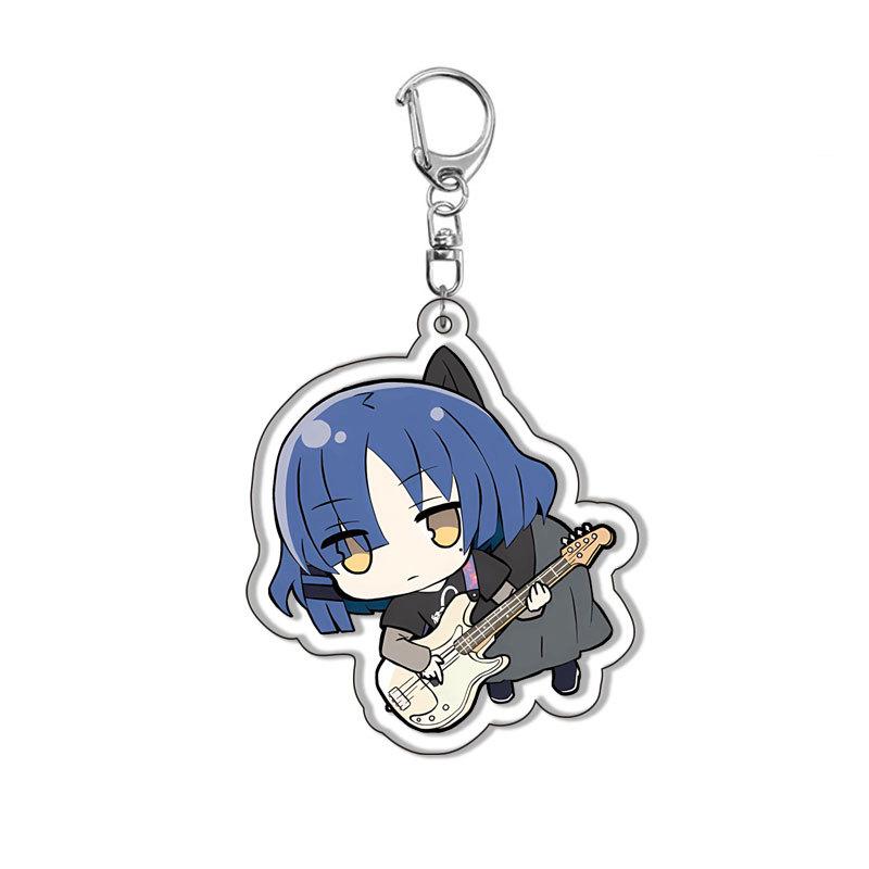 Anime Acrylic Perfect Keychain Bocchi the Rock Goto Hitori Ijichi Nijika Layered Design Cute Character Merchandise Popular Series