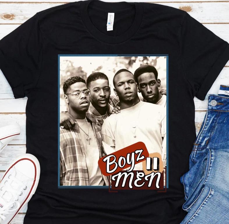 Boyz II Men Tee, Retro R&B Band Boyz 2 Men Tribute Tour Shirt S