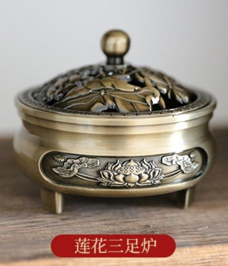 Collection of Cone Incense Burner Crafts, Incense and Taoist Buddhist Artifacts Zen Ornament  Antique Stove