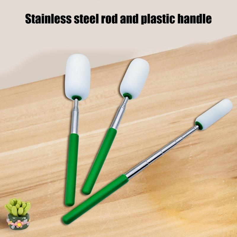 Telescoping Pottery Sponge for Clay, Ceramic Throwing Stick Pottery Removing Excess Water from Tall or Narrow