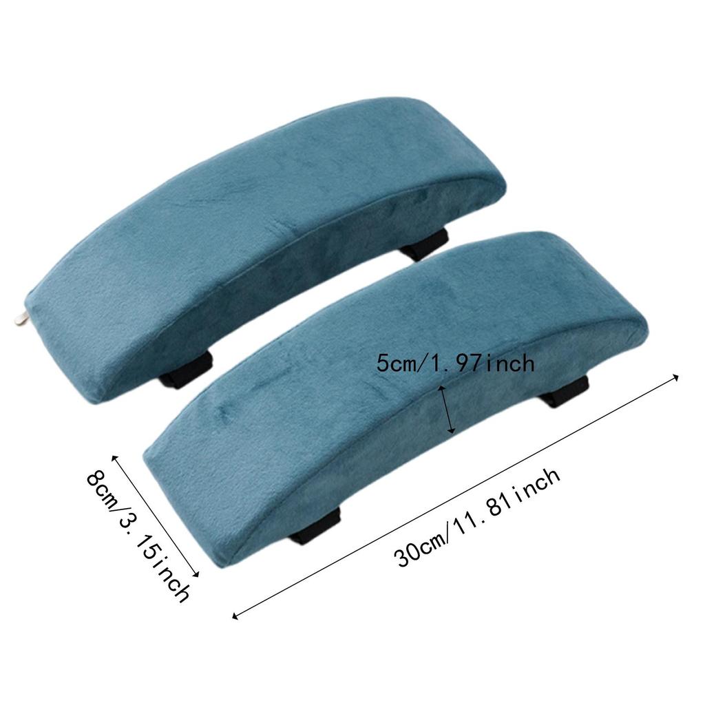 Desk Chair Armrest Cushion Elbow Pillow Removable Cover Thick 30x8x5cm Comfort