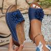 Fashion Women Slippers Non-Slip Walking Shoes Slip on 2025 Summer New Wedge Sandals Women Party Slippers Woman Footwear Slides Women