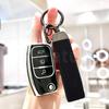 Fashion Tpu Keyless Car Flip Key Case Cover Shell Fob For Ford Escape Falcon C-Max Fiesta Focus 2 Ecosport Kugua Accessories