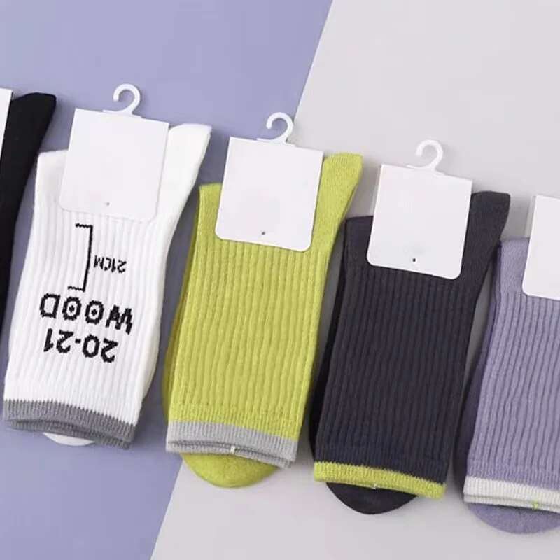 100PCS/lot Plastic Sock Hangers, PP Hook Sock Hanging, Sock Hooks Underwear hanger,Portable Hanger for Stocking Packaging