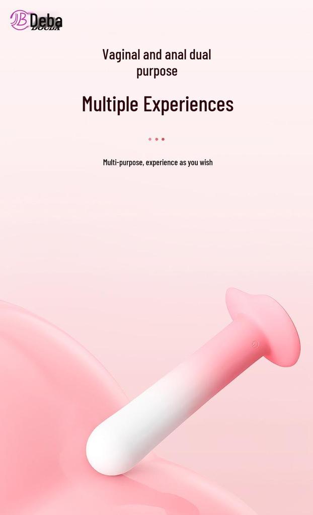 DeBa Love Secret Wearable Remote-Controlled Vibrator for Women - Mini App-Controlled Outdoor Anal Plug