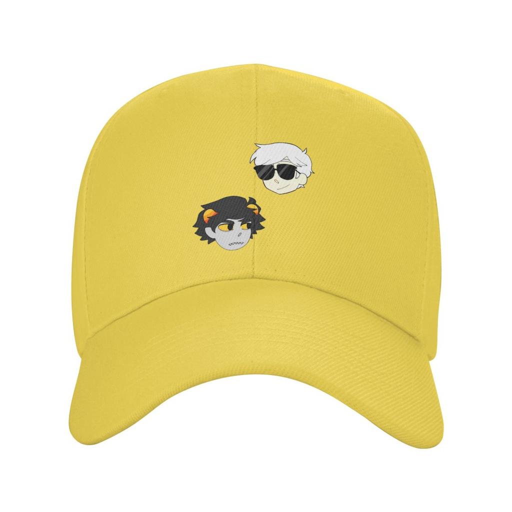 Homestucks Manga Karkat Vantas Print Baseball Caps Snapback Men Women Hats Adjustable Cap Streetwear Baseball Hat Casquette