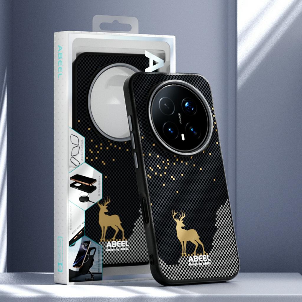 ABEEL Für Honor Magic8 Pro 5G Magnetische Hülle Ultra Dünn PC TPU Handy Rückseite