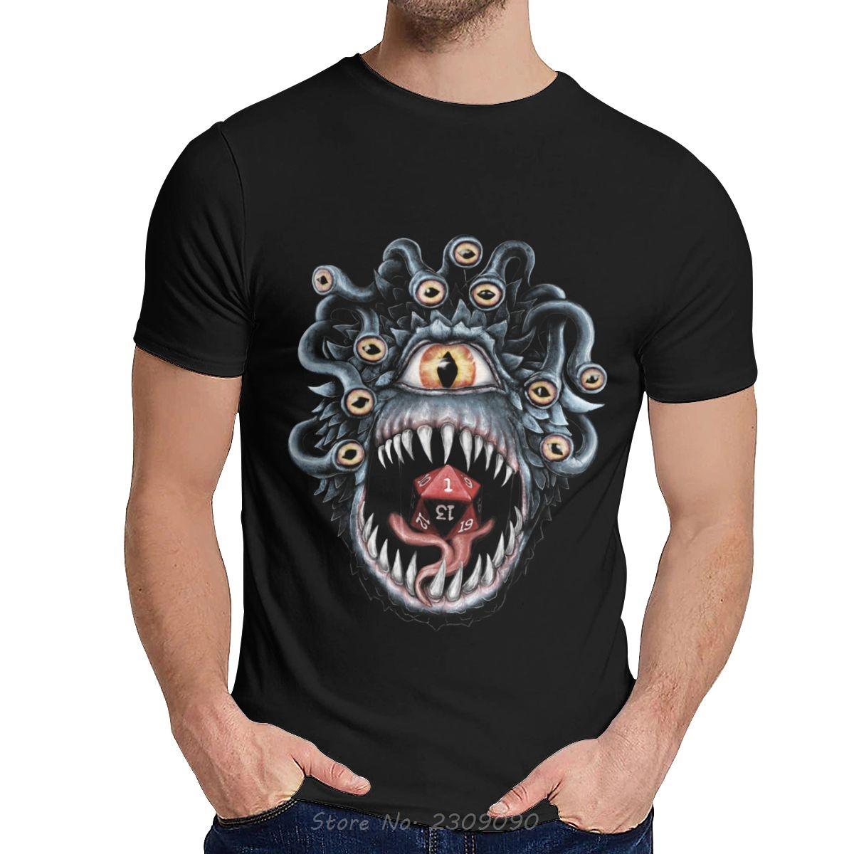

Unisex T Shirt In The Beholder D20 Men T-Shirt Dice Critical Comfortable Tshirt Hot Sale Tees Hip Hop Harajuku Men Clothing S разноцветный