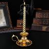 European rose candle candle holder metal crafts high-grade European alloy candle holder home decoration candlelight dinner