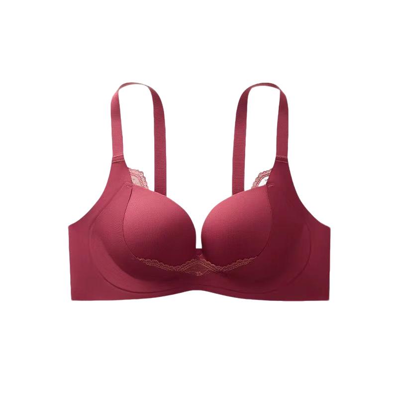Seamless Uplift Bra: Underwire-Free, Anti-Sag, Side Support, Adjustable, Thin, Set S6