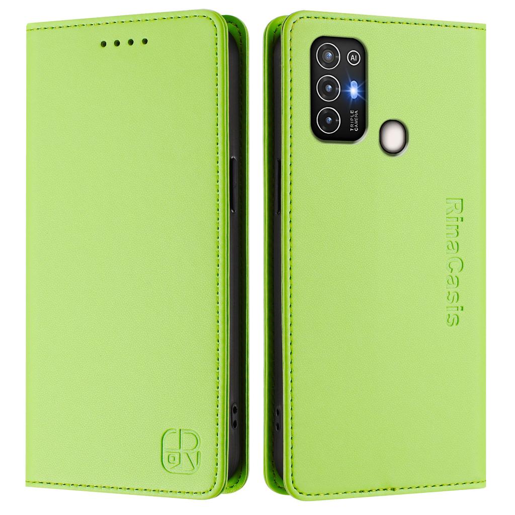 Pro ZTE Blade A52, A53, A73, V50 Vita, V40S, Axon 60, V60, A75, V60 Vita, V70 Vita... Prémiové pouzdro z PU kůže ve stylu peněženky, nárazuvzdorné a s RFID blokováním