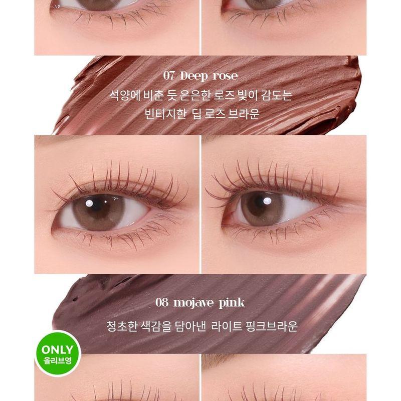 mude - Inspire Skinny Curling Mascara - 8 Colors