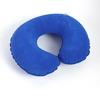Travel Inflatable C-shaped Pillow for Car Airplane, Portable U-shaped PVC Plush Neck Pillow