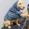 Pet Dog Bath Pet Super After Dog Bath Body Cold Protection Bathrobe, Towel, Quick-Drying Robe, Absorbent, Bath, Gown, Absorbent, Quick-Drying Towel,