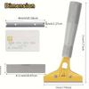 1 Scraper+10 Scraper, Multi-purpose Scraper, Can Be Used for Windows, Glass Tile Surfaces Stoves Paints Sealants, Markings, Etc.