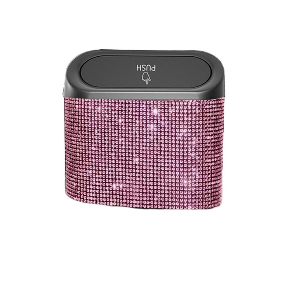 Removable Auto Unbrella Storage Box Back Clip Mini Desktop Trash Can  Seat Back