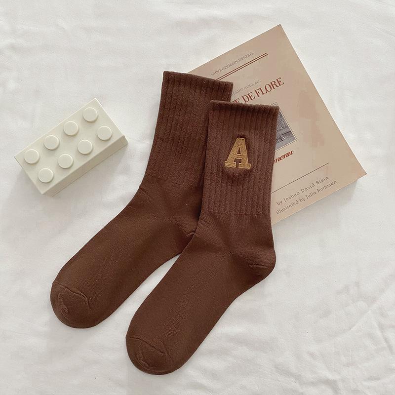 Dámské ponožky ke kolenům se žraločím vzorem - Bavlna, Proti zápachu, Univerzální, Influencerský styl pro podzim/zimu.