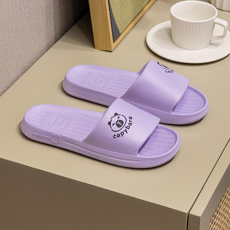 

Qidashun Summer Indoor Foam Slippers for Women and Men 40-41 фиолетовый