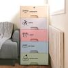 Wardrobe Sticker Removable DIY Self Adhesive Closet Decal Underwear Classification 7 Pictures Clothes Label Tile Furniture