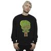 Marvel Mens I Am Groot Chibi Flex Sweatshirt