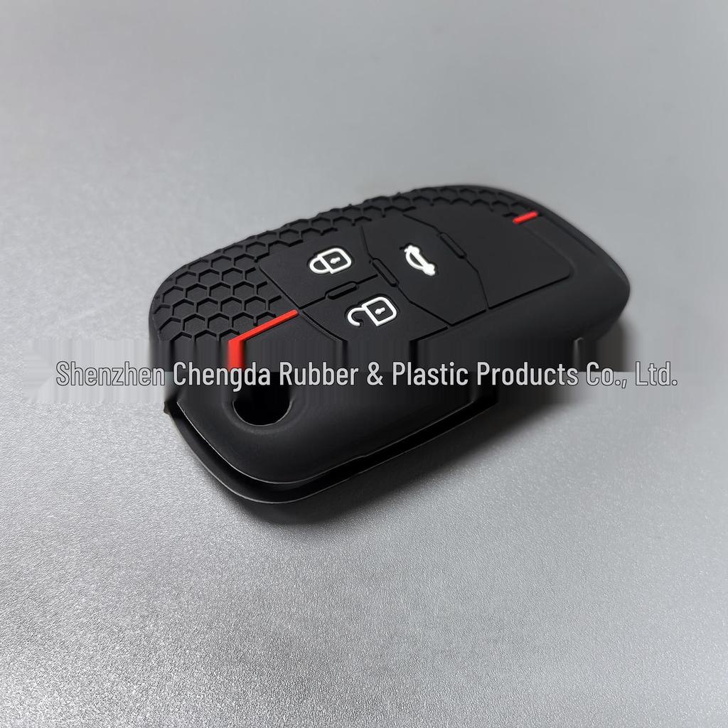 Chevrolet Equinox, Malibu, Klose, Sail 3 Silicone Honeycomb Key Fob Covers with Customization Options.
