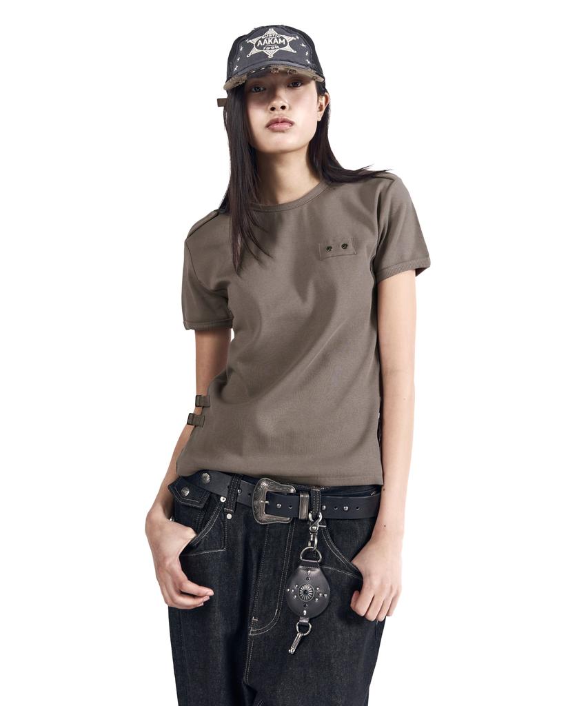 AAKAM Tactical Half Top (Brown)
